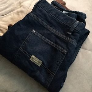 Fleece lined jeans